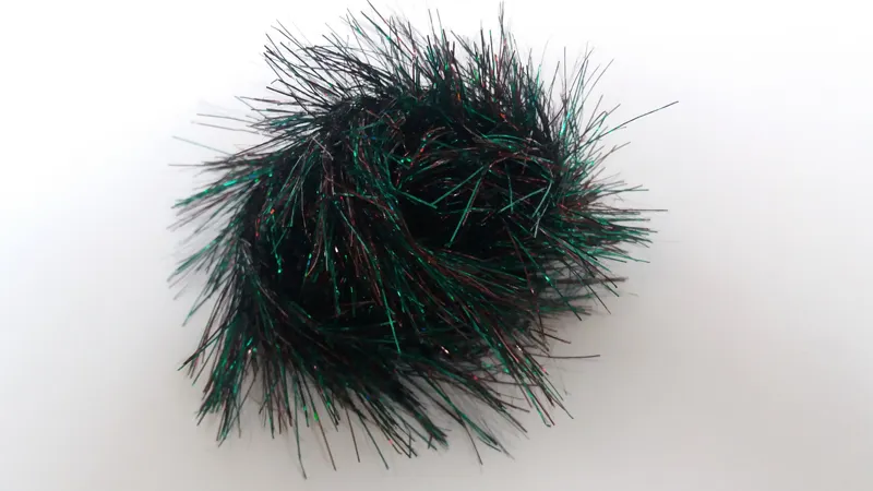 Flybox Holo Polar Chenille in Bronze and Green-2